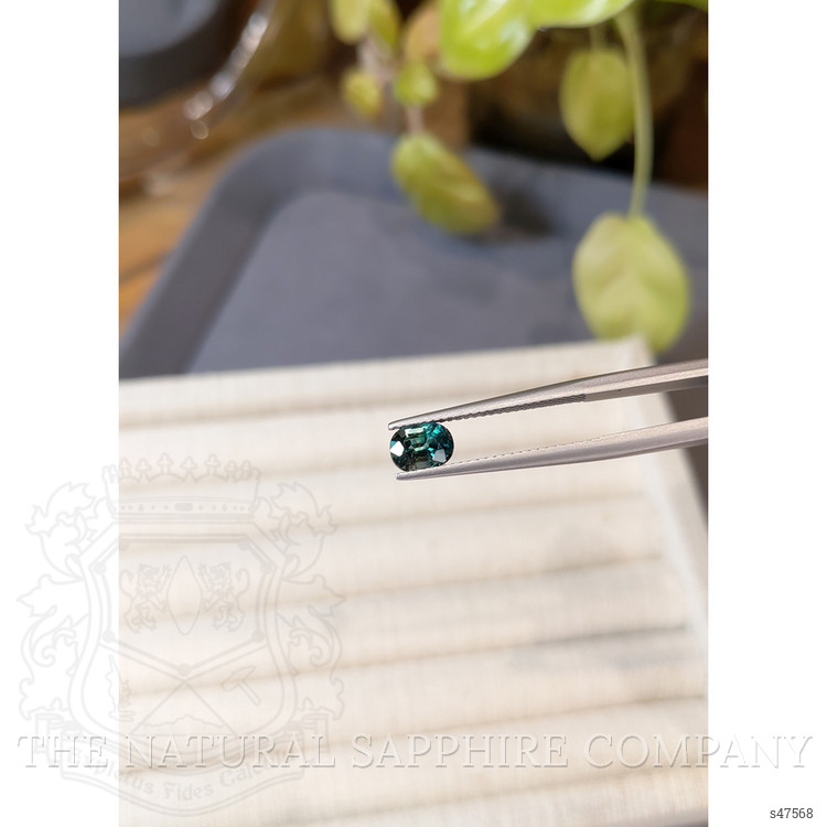 1.10 Ct. Greenish Blue Sapphire from Madagascar