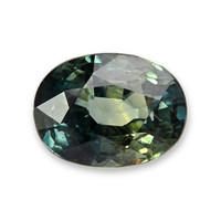 1.03 Ct. Bluish Green Sapphire from Madagascar Video