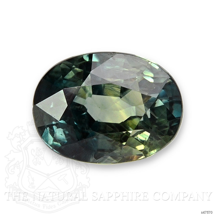 1.03 Ct. Bluish Green Sapphire from Madagascar