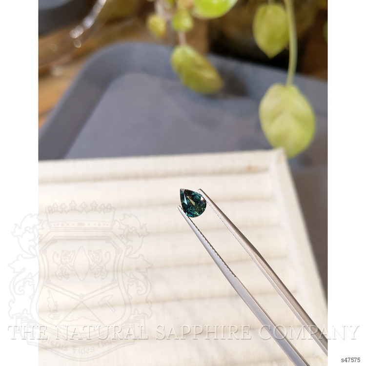 1.18 Ct. Bluish Green Sapphire from Madagascar