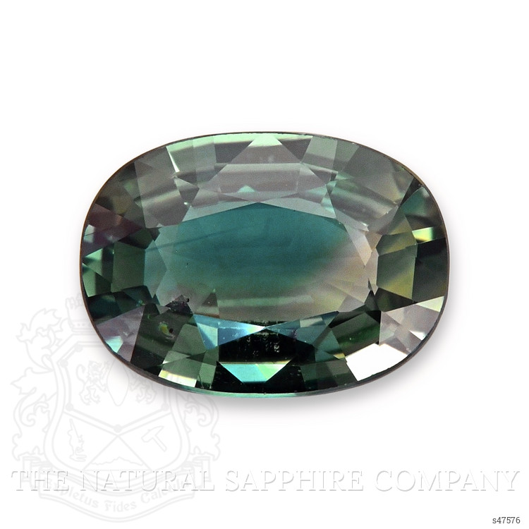 1.37 Ct. Bluish Green Sapphire from Madagascar