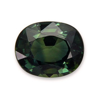 1.11 Ct. Bluish Green Sapphire from Madagascar Video