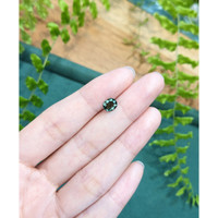 1.02 Ct. Bluish Green Sapphire from Madagascar Life Style
