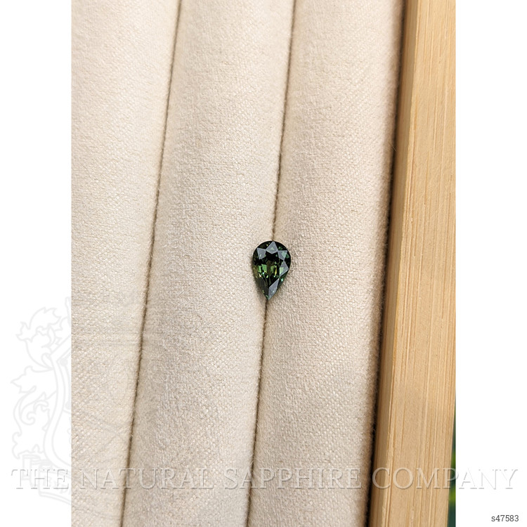 1.13 Ct. Yellowish Green Sapphire from Madagascar