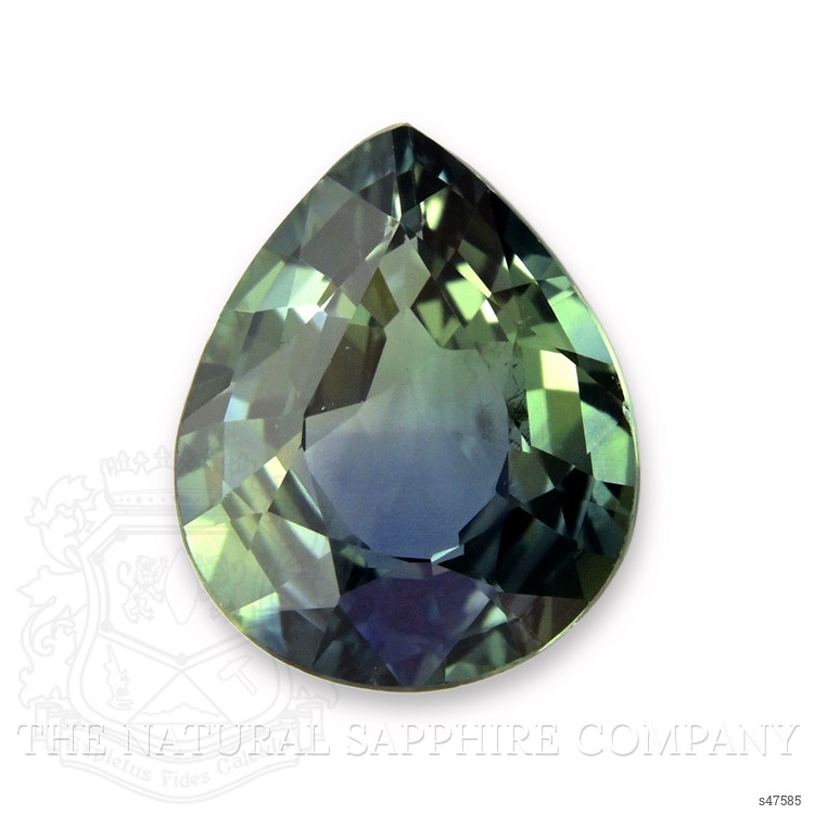 1.25 Ct. Bluish Green Sapphire from Madagascar