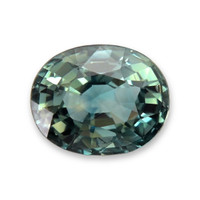 1.12 Ct. Bluish Green Sapphire from Madagascar Video