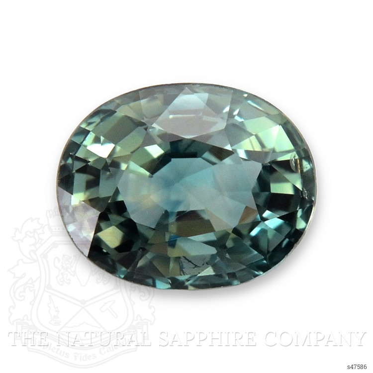 1.12 Ct. Bluish Green Sapphire from Madagascar