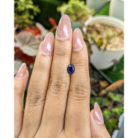 1.27 Ct. Blue Sapphire from Ceylon (Sri Lanka) Life Style