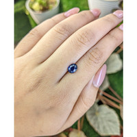 1.53 Ct. Blue Sapphire from Ceylon (Sri Lanka) Life Style
