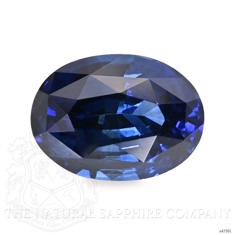2.02 Ct. Blue Sapphire from Ceylon (Sri Lanka)
