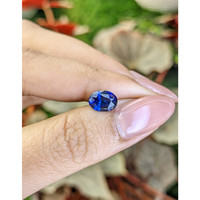 2.02 Ct. Blue Sapphire from Ceylon (Sri Lanka) Life Style