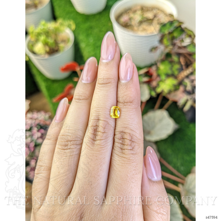 1.04 Ct. Yellow Sapphire from Ceylon (Sri Lanka)