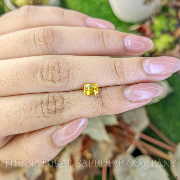1.04 Ct. Yellow Sapphire from Ceylon (Sri Lanka)