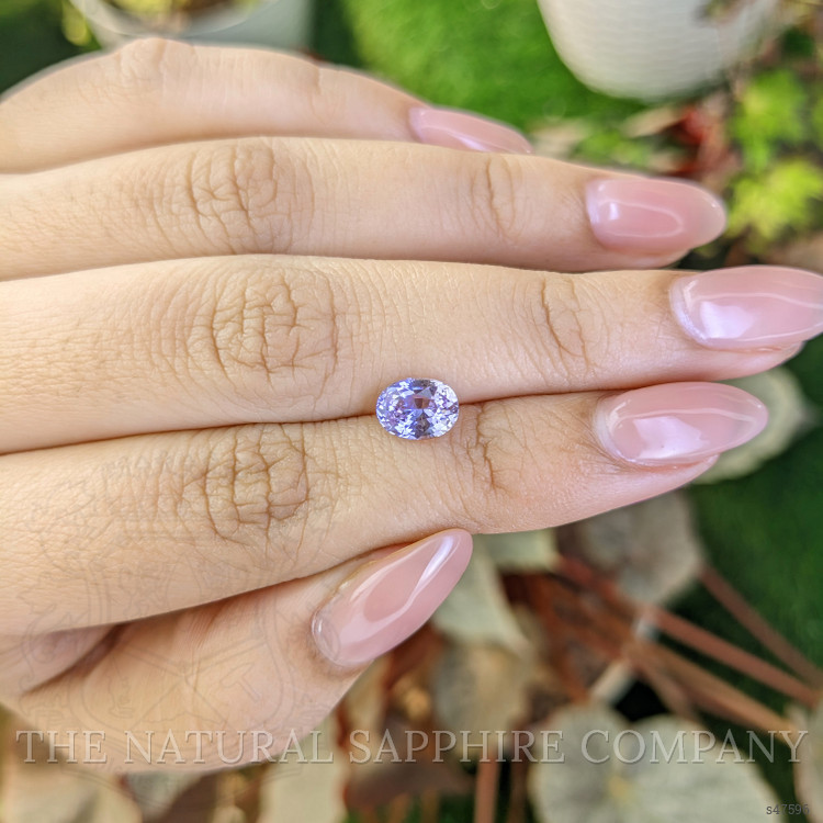 1.53 Ct. Pinkish Purple Sapphire from Ceylon (Sri Lanka)