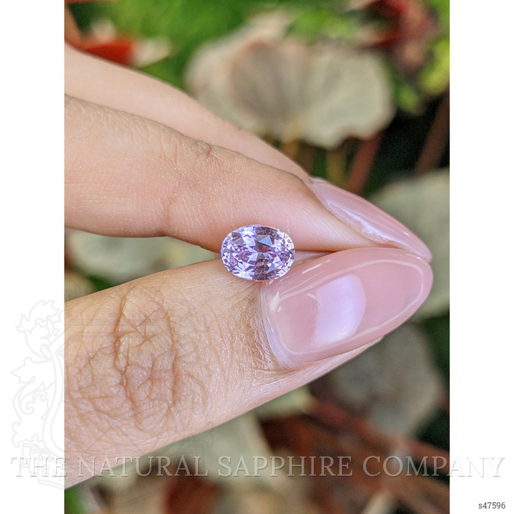 1.53 Ct. Pinkish Purple Sapphire from Ceylon (Sri Lanka)