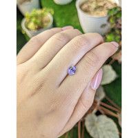1.53 Ct. Pinkish Purple Sapphire from Ceylon (Sri Lanka) Life Style