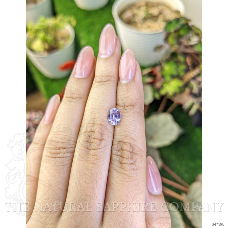 1.53 Ct. Pinkish Purple Sapphire from Ceylon (Sri Lanka)
