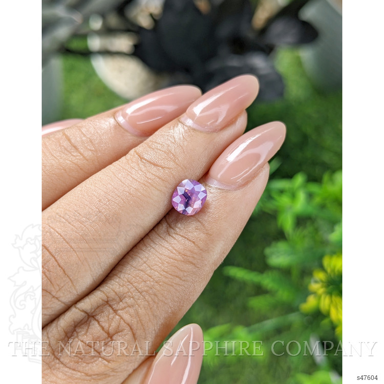 1.24 Ct. Pinkish Purple Sapphire from Vietnam