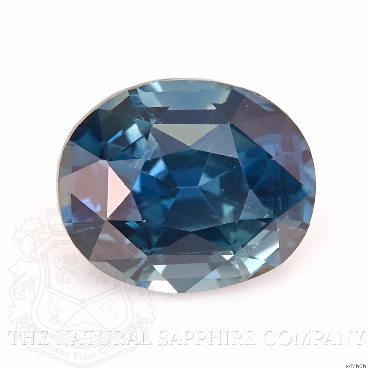 1.21 Ct. Greenish Blue Sapphire from Madagascar
