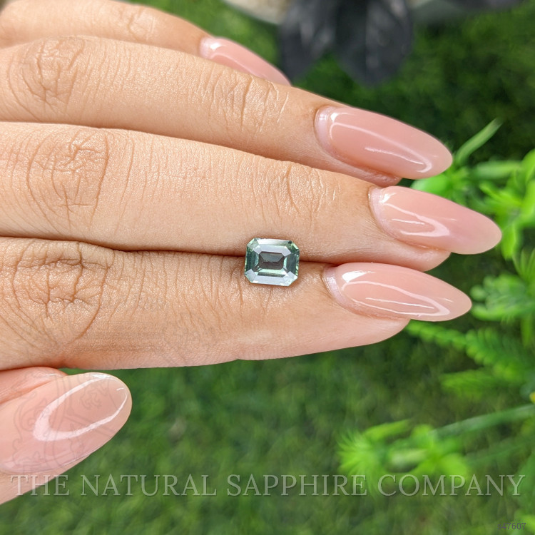 1.36 Ct. Bluish Green Sapphire from Tanzania