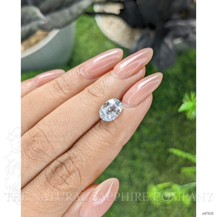 2.61 Ct. Bluish Green Sapphire from Madagascar