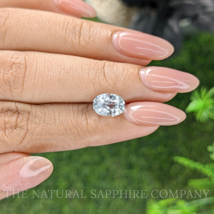 2.61 Ct. Bluish Green Sapphire from Madagascar