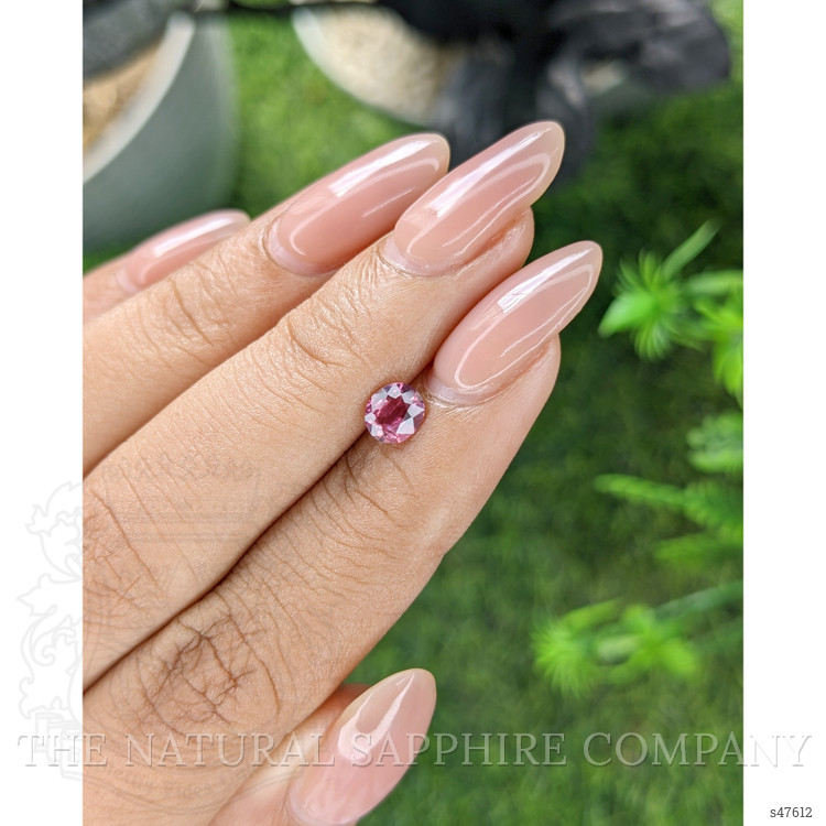 0.70 Ct. Purplish Pink Sapphire from Madagascar