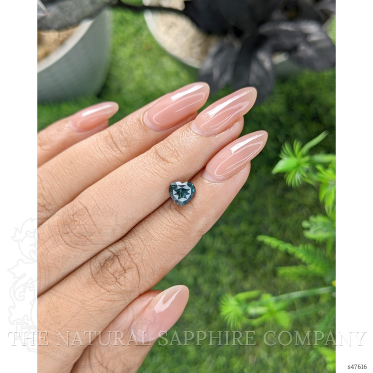 1.51 Ct. Greenish Blue Sapphire from Madagascar