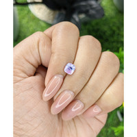 1.06 Ct. Pinkish Purple Sapphire from Madagascar Life Style