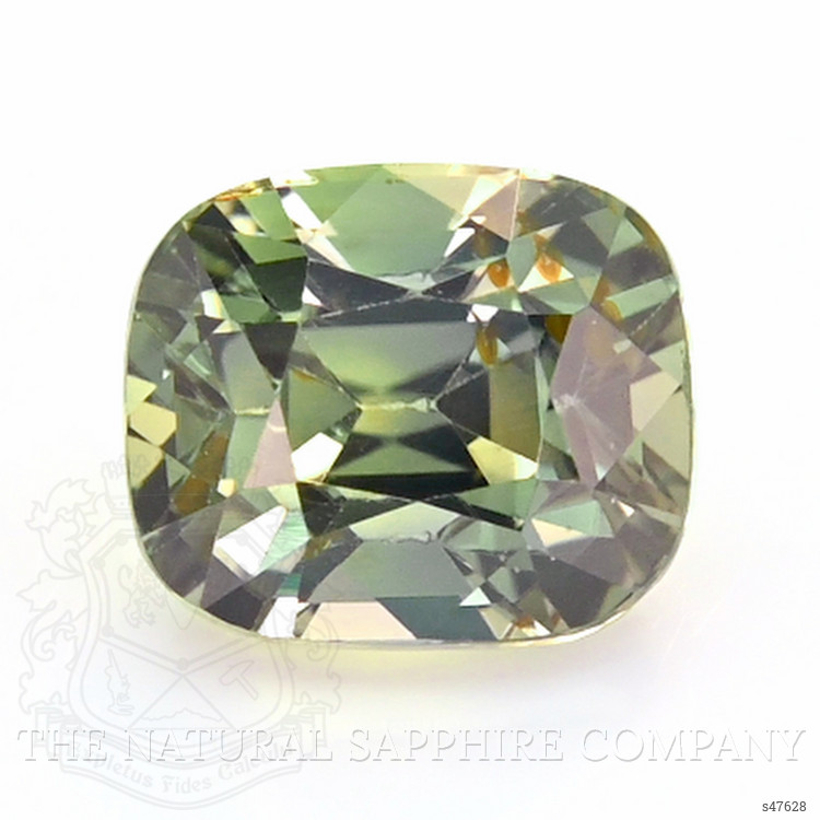 1.61 Ct. Yellowish Green Sapphire from Tanzania
