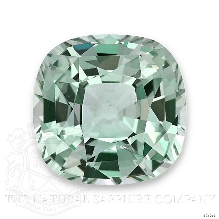 3.27 Ct. Bluish Green Sapphire from Ceylon (Sri Lanka)