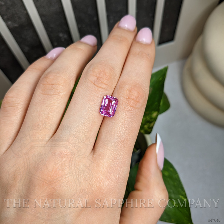 4.01 Ct. Purplish Pink Sapphire from Madagascar
