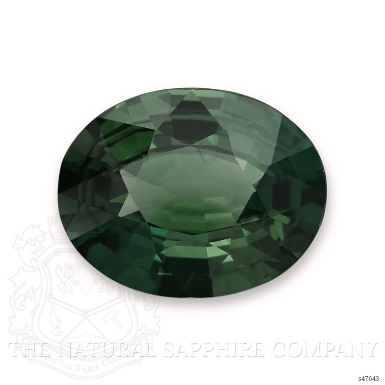 5.48 Ct. Bluish Green Sapphire from Madagascar