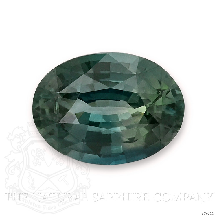 3.21 Ct. Bluish Green Sapphire from Madagascar
