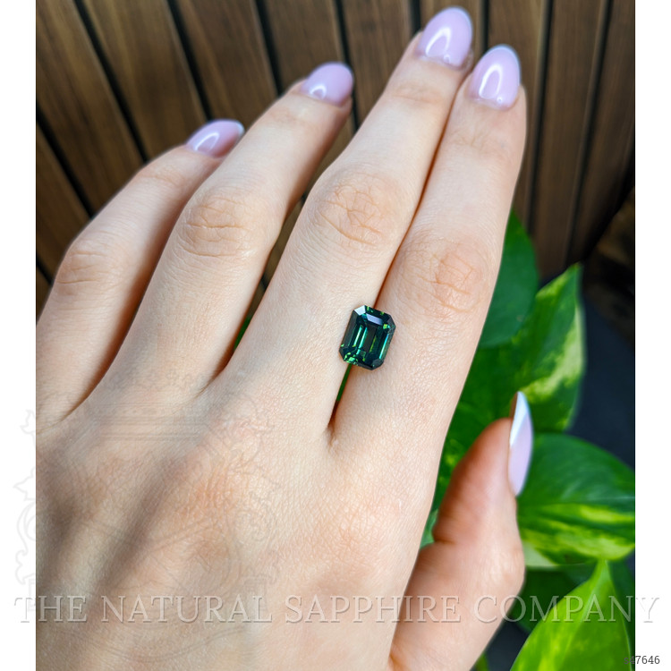 3.77 Ct. Green Sapphire from Madagascar