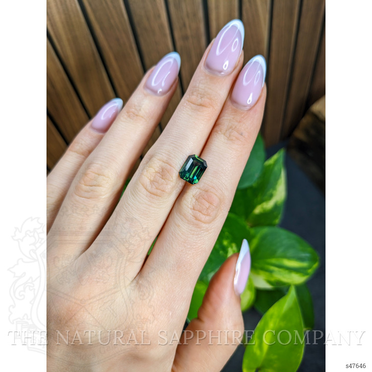 3.77 Ct. Green Sapphire from Madagascar