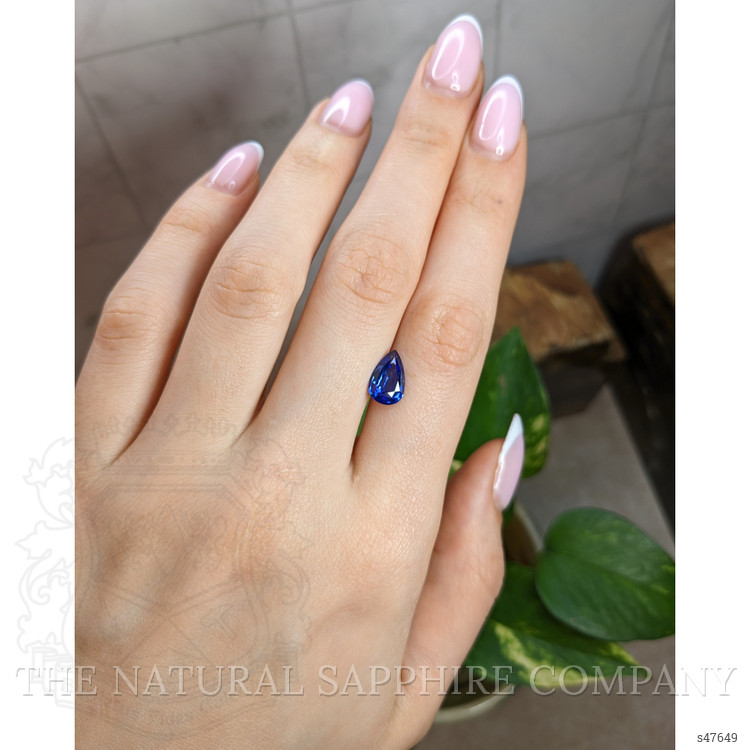 2.16 Ct. Blue Sapphire from Ceylon (Sri Lanka)