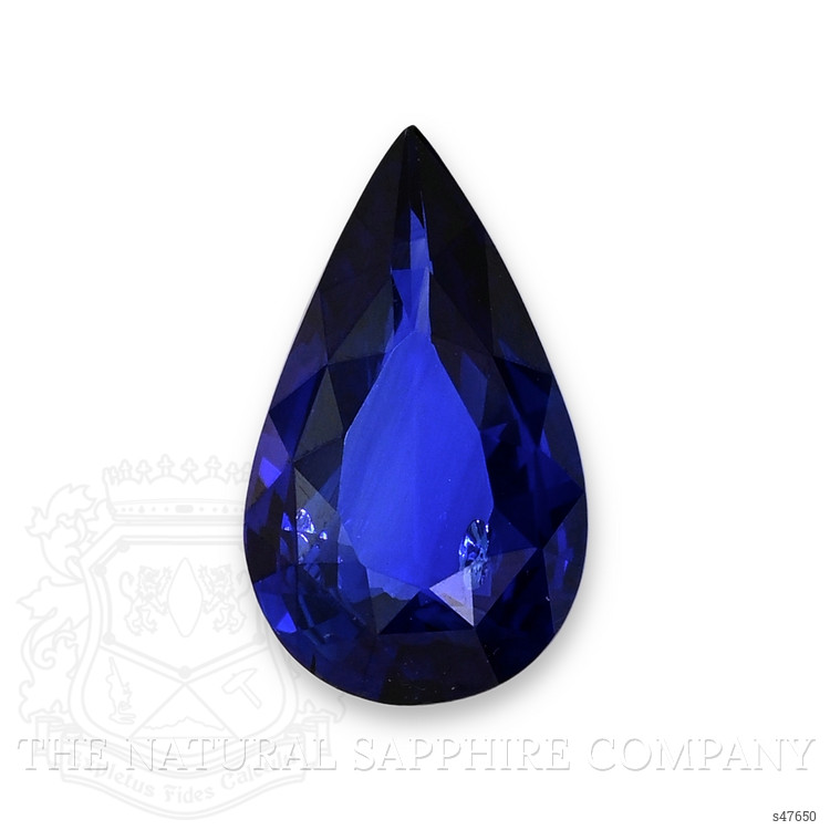 2.89 Ct. Blue Sapphire from Ceylon (Sri Lanka)
