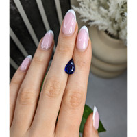 2.89 Ct. Blue Sapphire from Ceylon (Sri Lanka) Life Style