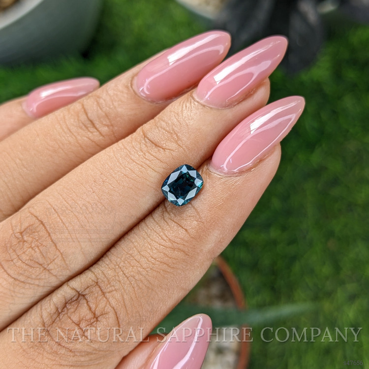 1.31 Ct. Greenish Blue Sapphire from Africa