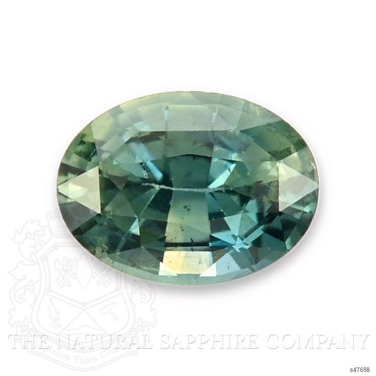 1.04 Ct. Bluish Green Sapphire from Africa