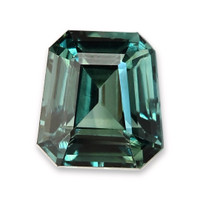 1.10 Ct. Bluish Green Sapphire from Africa Video