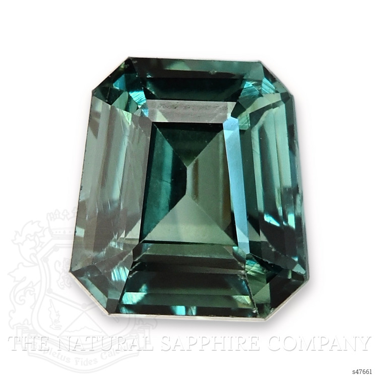 1.10 Ct. Bluish Green Sapphire from Africa