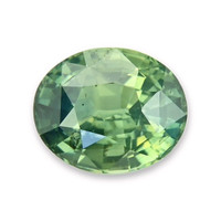 1.39 Ct. Yellowish Green Sapphire from Africa Video