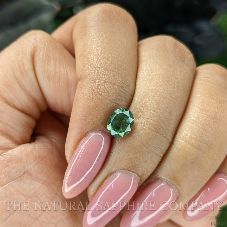 1.39 Ct. Yellowish Green Sapphire from Africa