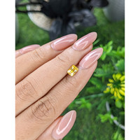 0.87 Ct. Yellow Sapphire from Ceylon (Sri Lanka) Life Style