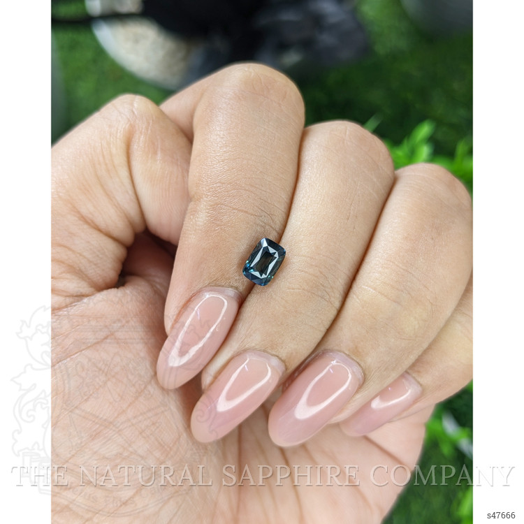 1.07 Ct. Greenish Blue Sapphire from Madagascar