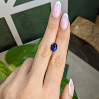 3.04 Ct. Blue Sapphire from Ceylon (Sri Lanka) Life Style