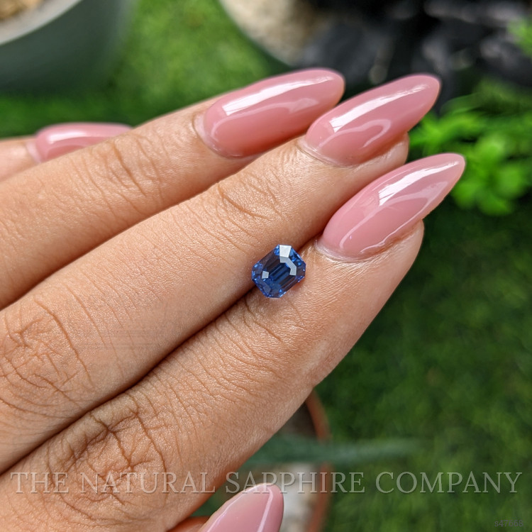 1.10 Ct. Blue Sapphire from Tanzania