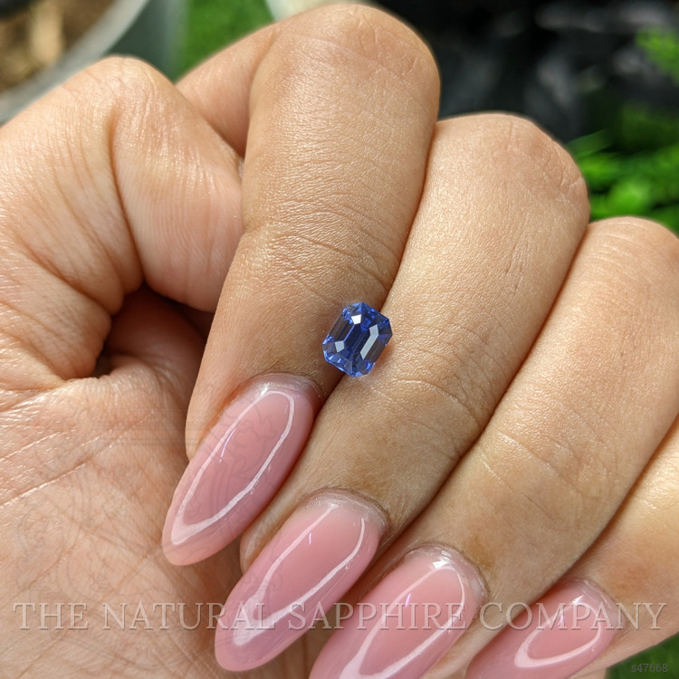 1.10 Ct. Blue Sapphire from Tanzania